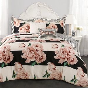 King size 7 piece comforter set